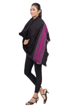 black kuki shawl