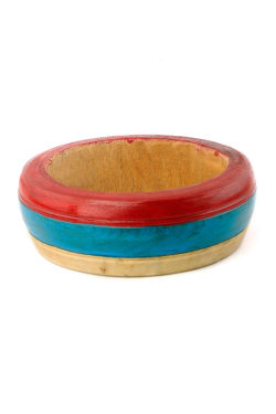 decorative wooden tambourine
