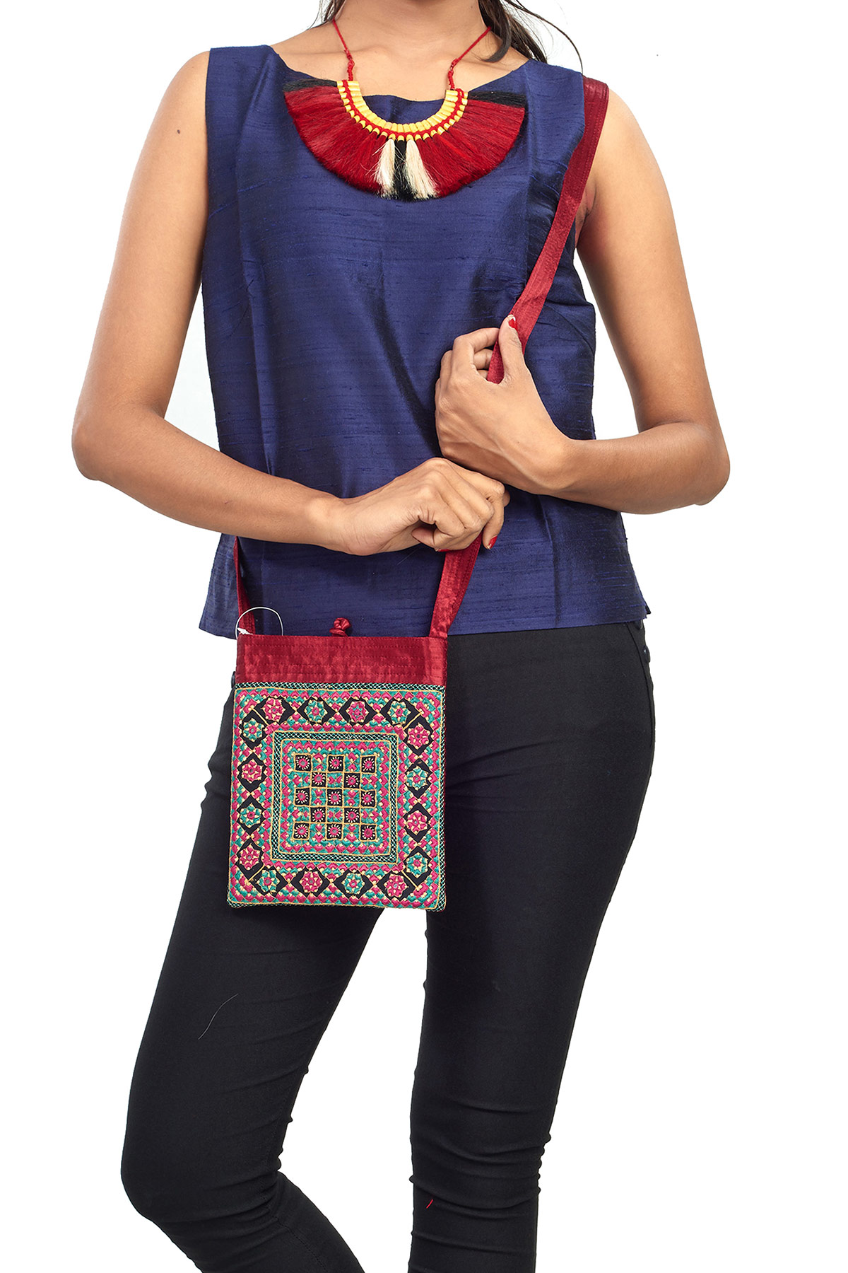Sutliyan Jaipuri Handmade Embroidery Large Tote Bag for Women (14 20 Inch)  at Rs 199/piece | Embroidered Tote Bags in New Delhi | ID: 2851333610812