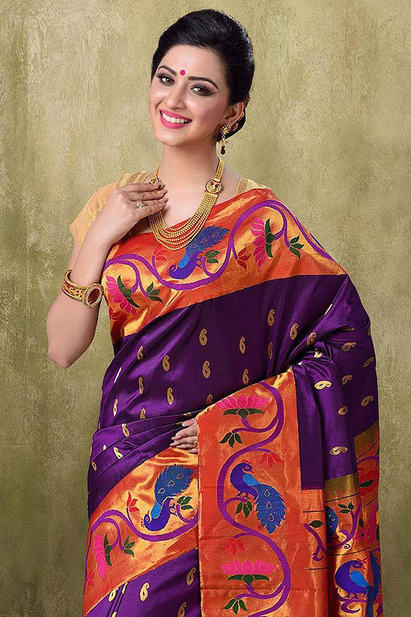 Pure Silk Handloom Yeola Paithani Saree in Pune at best price by
