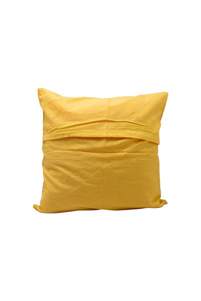 reverse applique cushion cover - back