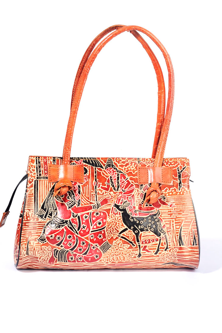 Buy Shantiniketan Leather Bag | Ladies Fashion Hub